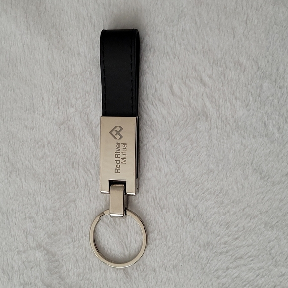 Leather Keychain - Picture 1 of 3